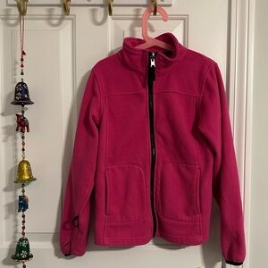 Land’s End- Pink Fleece Liner Jacket, Small 7/8